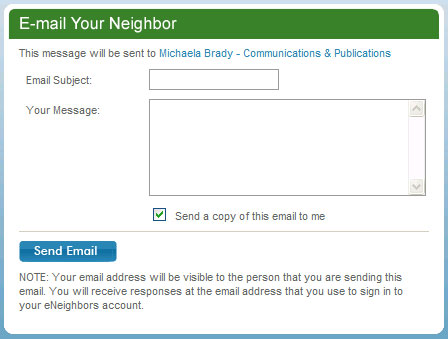 Email Your Neighbor