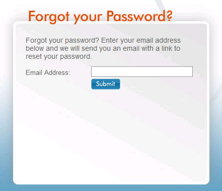 Forgot Your Password?